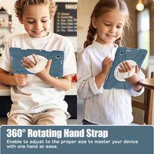 Load image into Gallery viewer, ProElite Cover for Lenovo Tab 10.1 inch 2025 Cover Case, Rugged 3 Layer Armor case Cover for Lenovo Tab 10.1 inch 2025 with Hand Grip &amp; Rotating Kickstand with Shoulder Strap, Cornflower Blue
