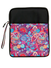 Load image into Gallery viewer, ProElite Tablet Sleeve Case Cover for Upto 11.5&quot; for iPad 10.2/Air 10.9/Pro 11/ Samsung/Lenovo/Galaxy Tab A9 Plus/S8/S9/Realme Pad/Honor Pad X9/Xiaomi Mi pad 7/Redmi Pad/Oneplus Pad, Black Paisley
