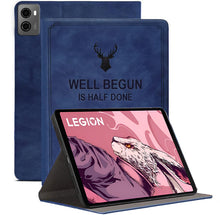 Load image into Gallery viewer, ProElite Cover for Lenovo Legion Tab 8.8 inch Case, Deer Flip case cover for Lenovo Legion Tab 8.8 inch Tablet, Dark Blue

