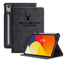 Load image into Gallery viewer, ProElite Cover for Moto Pad 60 Pro 12.7 inch 2025 Case Cover, Deer Smart Flip Case cover for Moto Pad 60 Pro 12.7 inch 2025 Tablet, Black
