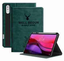 Load image into Gallery viewer, ProElite Case Cover for Lenovo Yoga Tab Plus 12.7 inch 2025 Case, Deer Flip case Cover for Lenovo Yoga Tab Plus 12.7 inch 2025 Case with Pen Holder [Auto Sleep Wake Feature], Dark Green
