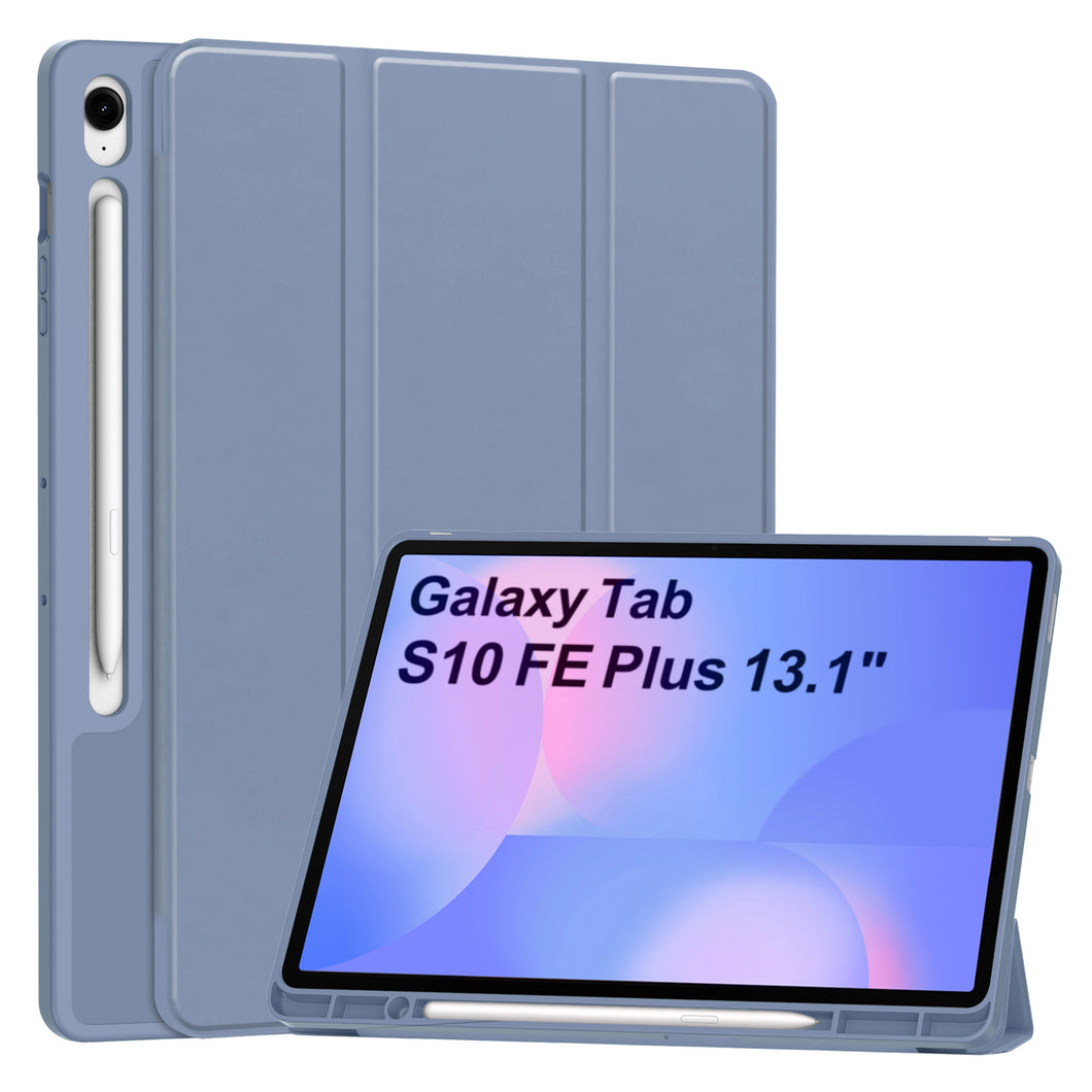 ProElite Cover for Samsung Galaxy Tab S10 FE Plus 13.1 inch, Soft Flexible Flip Case Cover for Samsung Galaxy Tab S10 FE Plus 13.1 inch Cover, [Recoil Series]- Lavender