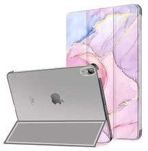 Load image into Gallery viewer, ProElite Case for iPad Air 11 Inch M4/M3/M2 2026/2025/2024, Air 5th Gen 2022/iPad Air 4th Gen 2020 10.9", Slim Hard PC Translucent Back Shell Smart Cover Fit iPad Air 11 &amp; Air 10.9 Case, Marble Pink

