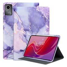 Load image into Gallery viewer, ProElite Book Cover for iPad Air 11 M3/M2 2025/2024/ Pro 11/Air 5th/4th Gen 10.9 inch Case,Smart Flip Case Book Cover iPad Air 11 M3/M2 2025/2024/Pro11 4/3Gen/Air10.9 with Pencil Holder,Marble Purple
