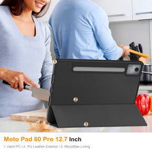 Load image into Gallery viewer, ProElite Cover for Moto Pad 60 Pro 12.7 inch 2025 case cover, Soft Flexible Flip Case Cover for Moto Pad 60 Pro 12.7 inch 2025 [Recoil Series] - Hippy
