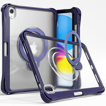 Load image into Gallery viewer, ProElite Shockproof Case for Apple iPad 10th/11th Gen A16 11 inch | 360° Multi-Angle Aluminum Stand (Portrait &amp; Landscape) with Pencil Holder &amp; Shoulder Strap, Navy
