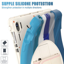 Load image into Gallery viewer, ProElite Cover for Samsung Galaxy Tab S10 FE Plus 13.1 inch, Rugged 3 Layer Armor case for Samsung Galaxy Tab S10 FE Plus 13.1 inch with Rotating Kickstand, Rainbow Blue
