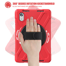 Load image into Gallery viewer, ProElite Cover for Lenovo Tab M11 11 inch Cover Case, Rugged 3 Layer Armor case Cover for Lenovo Tab M11 11 inch with Hand Grip &amp; Rotating Kickstand with Shoulder Strap, Red
