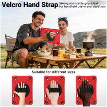 Load image into Gallery viewer, ProElite Cover for Samsung Galaxy Tab S12 Plus 12.6 inch 2026 Case, Rugged 3 Layer Armor case Cover for Galaxy Tab S12 Plus 12.6 inch with Hand Grip &amp; Rotating Kickstand with Shoulder Strap, Red
