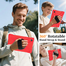 Load image into Gallery viewer, ProElite Cover for Galaxy Tab A11 Plus 11 inch 2025 Cover, Rugged 3 Layer Armor case Cover for Galaxy Tab A11 Plus 11 inch 2025 with Hand Grip &amp; Rotating Kickstand with Shoulder Strap, Red
