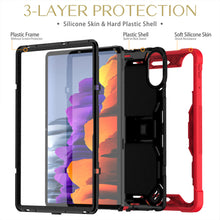 Load image into Gallery viewer, ProElite Cover for Xiaomi Redmi Pad 2 11 inch Case, Rugged Shockproof Heavy Duty Back Case Cover for Xiaomi Redmi Pad 2 11 inch, Red
