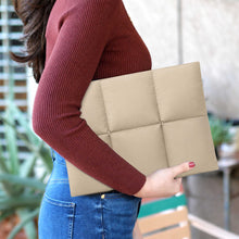Load image into Gallery viewer, ProElite Puffy Tablet Sleeve Case Upto 13.3 inch for Galaxy Tab S10 Fe+/S9 FE+/S7+/S8 Plus/S9 Plus/S7 FE 12.4", iPad Pro 12.9", MacBook Air/Pro Retina, Microsoft Surface Pro 4/5/6/7/8/9, Sand
