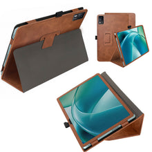Load image into Gallery viewer, ProElite Book Case Cover for Ai+ Pulse Tab 10.95 inch 2026, Smart flip case Book Cover for Ai+ Pulse Tab 10.95 inch 2026 Tablet, Brown
