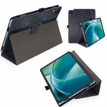 Load image into Gallery viewer, ProElite Book Case Cover for Ai+ Pulse Tab 10.95 inch 2026, Smart flip case Book Cover for Ai+ Pulse Tab 10.95 inch 2026 Tablet, Dark Blue
