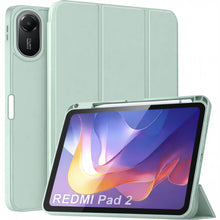 Load image into Gallery viewer, ProElite Cover for Xiaomi Redmi Pad 2 11 inch Case, Soft Flexible Flip Case Cover for Xiaomi Redmi Pad 2 11 inch with Pen Holder, Support Auto Sleep Wake, [Recoil Series] - Mint Green
