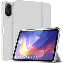 Load image into Gallery viewer, ProElite Cover for Xiaomi Redmi Pad 2 11 inch Case, Soft Flexible Flip Case Cover for Xiaomi Redmi Pad 2 11 inch with Pen Holder, Support Auto Sleep Wake, [Recoil Series] - Grey
