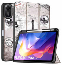 Load image into Gallery viewer, ProElite Cover for Xiaomi Redmi Pad 2 11 inch Case, Soft Flexible Flip Case Cover for Xiaomi Redmi Pad 2 11 inch with Pen Holder, Support Auto Sleep Wake, [Recoil Series] - Eiffel
