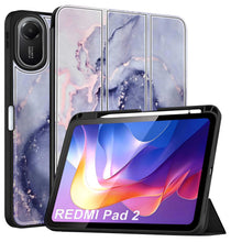 Load image into Gallery viewer, ProElite Cover for Xiaomi Redmi Pad 2 11 inch Case, Soft Flexible Flip Case Cover for Xiaomi Redmi Pad 2 11 inch with Pen Holder, Support Auto Sleep Wake, [Recoil Series] - Marble Purple
