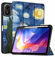 Load image into Gallery viewer, ProElite Cover for Xiaomi Redmi Pad 2 11 inch Case, Soft Flexible Flip Case Cover for Xiaomi Redmi Pad 2 11 inch with Pen Holder, Support Auto Sleep Wake, [Recoil Series] - Starry Night
