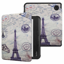 Load image into Gallery viewer, ProElite Cover Case for Kobo Libra 7 inch Cover Case, Smart Flip Case Cover for Kobo Libra 7 inch Support Auto Sleep Wake, Eiffel
