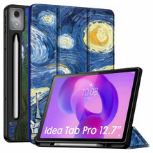 Load image into Gallery viewer, ProElite Cover for Lenovo Idea Tab Pro 12.7 inch 2025 case Cover, Soft Flexible Flip Case Cover for Lenovo Idea Tab Pro 12.7 inch 2025 [Recoil Series] - Stary Night
