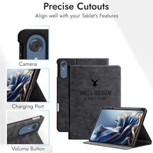 Load image into Gallery viewer, ProElite Case Cover for Motorola Pad 70 Pro 13 inch 2026, Deer Flip case Cover for Moto Pad 70 Pro 13 inch Case with Pen Holder [Auto Sleep Wake Feature], Dark Blue
