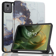 Load image into Gallery viewer, ProElite Cover for Motorola Pad 60 Neo 11 inch 2025 case Cover, Soft Flexible Flip Case Cover for Motorola Pad 60 Neo 11 inch 2025 with Pen Holder [Recoil Series] - Marble Grey
