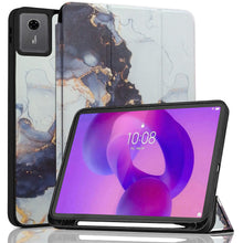 Load image into Gallery viewer, ProElite Cover for Lenovo idea Tab 11 inch 2025 case Cover, Soft Flexible Flip Case Cover for Lenovo idea Tab 11 inch 2025 with Pen Holder [Recoil Series] - Marble Grey
