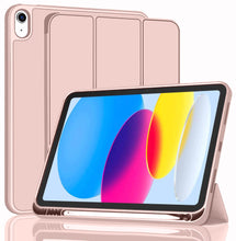 Load image into Gallery viewer, ProElite Smart Case for iPad (A16) 11th/10th Generation (2025/2022) [Auto Sleep/Wake Cover] [Left Side Pencil Holder] [Soft Flexible Case] Recoil Series - Pink
