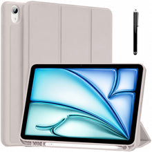 Load image into Gallery viewer, ProElite case for iPad Air 11 inch M4/M3/M2 2026/2025/2024, iPad Air 5th/4th Gen Case 10.9 Inch, Smart Flip Case Cover for Apple iPad Air with Pencil Holder [Auto Sleep/Wake] with Stylus Pen - Pink
