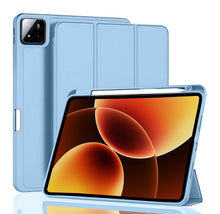 Load image into Gallery viewer, ProElite Cover for Xiaomi Mi Pad 8/8 Pro 11.2 inch Cover, Soft Flexible Flip Case Cover with Pen Holder for Xiaomi Pad 8/8 Pro 11.2 inch, Support Auto Sleep Wake, [Recoil Series] - SkyBlue
