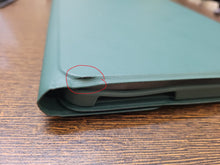 Load image into Gallery viewer, {Refurbished}ProElite Keyboard case for Xiaomi Mi Pad 6 11 inch, Magnetic Detachable Wireless Bluetooth Keyboard Built-in 7-Colors Backlit, Dark Green
