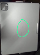 Load image into Gallery viewer, [Refurbished] ProElite 360 Degree Rotatable Wireless Bluetooth TouchPad Keyboard case Cover for Apple iPad Pro 11 inch 2024 M4, Built-in 7-Colors Backlit, Silver
