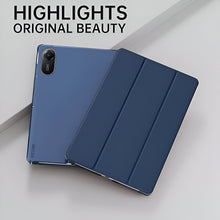 Load image into Gallery viewer, ProElite Case Cover for Xiaomi Redmi Pad 2 11 inch Cover, Smart Flip Case Cover for Xiaomi Redmi Pad 2 11 inch Translucent Back with Stylus Pen [Auto Sleep Wake Feature], Dark Blue
