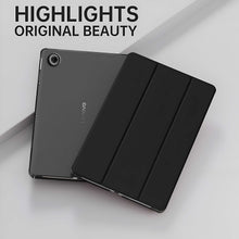 Load image into Gallery viewer, ProElite Case Cover for Lenovo Tab 10.1 inch 2025 Case, Smart Flip Case Cover for Lenovo Tab 10.1 inch 2025 Case Translucent Back with Stylus Pen [Auto Sleep Wake Feature], Black
