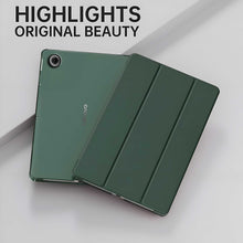 Load image into Gallery viewer, ProElite Case Cover for Lenovo Tab 10.1 inch 2025 Case, Smart Flip Case Cover for Lenovo Tab 10.1 inch 2025 Case Translucent Back with Stylus Pen [Auto Sleep Wake Feature], Dark Green
