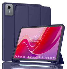 Load image into Gallery viewer, ProElite Cover for Lenovo idea Tab 11 inch 2025 case Cover, Soft Flexible Flip Case Cover for Lenovo idea Tab 11 inch 2025 with Pen Holder [Recoil Series] - Dark Blue

