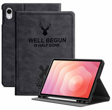 Load image into Gallery viewer, ProElite Case Cover for Samsung Galaxy Tab S11 11 inch Case, Deer Flip case Cover for Samsung Galaxy Tab S11 11 inch Case with Pen Holder [Auto Sleep Wake Feature], Black
