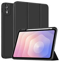 Load image into Gallery viewer, ProElite Cover for Samsung Galaxy Tab S11 Ultra 14.6 inch case Cover, Soft Flexible Flip Case Cover for Samsung Galaxy Tab S11 Ultra 14.6 inch with Pen Holder [Recoil Series] - Black
