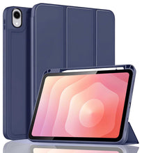 Load image into Gallery viewer, ProElite Cover for Samsung Galaxy Tab S11 11 inch case Cover, Soft Flexible Flip Case Cover for Samsung Galaxy Tab S11 11 inch with Pen Holder [Recoil Series] - Dark Blue
