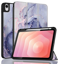 Load image into Gallery viewer, ProElite Cover for Samsung Galaxy Tab S11 11 inch case Cover, Soft Flexible Flip Case Cover for Samsung Galaxy Tab S11 11 inch with Pen Holder [Recoil Series] - Marble Purple
