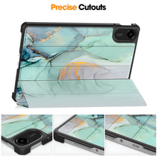 Load image into Gallery viewer, ProElite Case Cover for Xiaomi Redmi Pad 2 11 inch Case, Slim Trifold Flip case Cover for Xiaomi Redmi Pad 2 11 inch Tablet [Auto Sleep Wake Feature], Marble Green
