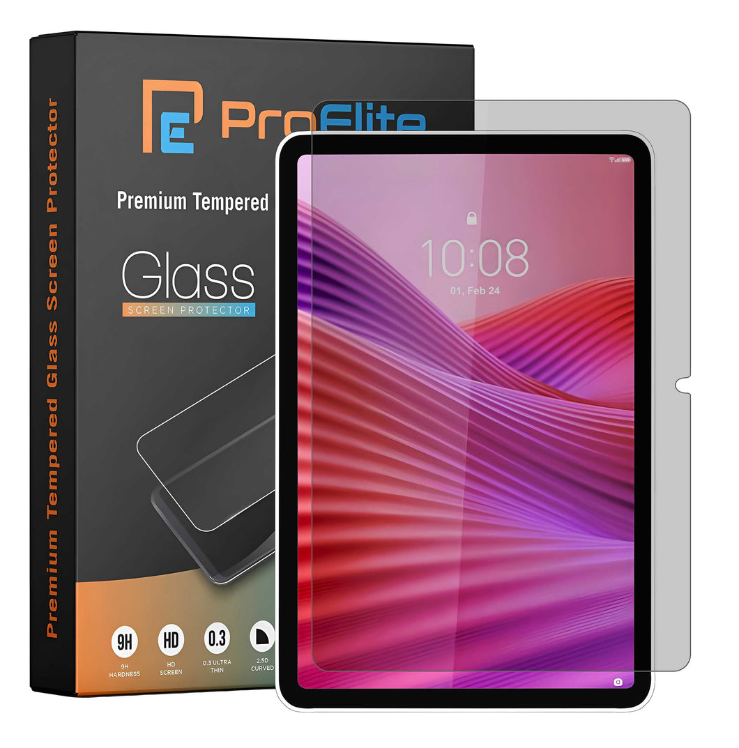 ProElite Matte Screen Protector for Lenovo Tab 10.1 inch 2025, Premium Matte Tempered Glass Screen Protector for Lenovo Tab 10.1 inch 2025 [1-Pack]