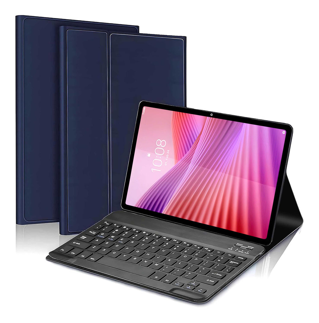 ProElite Keyboard Case for Lenovo Tab 10.1 inch 2025 Cover, Magnetic Detachable Wireless Bluetooth Keyboard for Lenovo Tab 10.1 inch 2025, Dark Blue