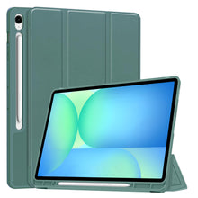 Load image into Gallery viewer, ProElite Cover for Samsung Galaxy Tab S10 FE Plus 13.1 inch, Soft Flexible Flip Case Cover for Samsung Galaxy Tab S10 FE Plus 13.1 inch Cover, [Recoil Series]- Dark Green
