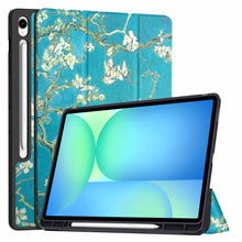 Load image into Gallery viewer, ProElite Cover for Samsung Galaxy Tab S10 FE Plus 13.1 inch, Soft Flexible Flip Case Cover for Samsung Galaxy Tab S10 FE Plus 13.1 inch Cover, [Recoil Series]- Flowers
