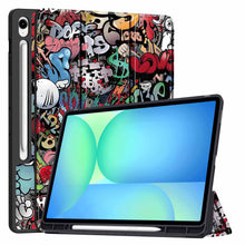 Load image into Gallery viewer, ProElite Cover for Samsung Galaxy Tab S10 FE Plus 13.1 inch, Soft Flexible Flip Case Cover for Samsung Galaxy Tab S10 FE Plus 13.1 inch Cover, [Recoil Series]- Hippy
