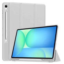 Load image into Gallery viewer, ProElite Cover for Samsung Galaxy Tab S10 FE Plus 13.1 inch, Soft Flexible Flip Case Cover for Samsung Galaxy Tab S10 FE Plus 13.1 inch Cover, [Recoil Series]- Grey
