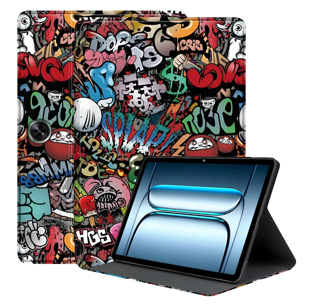 ProElite Book Cover Case for OnePlus Pad Lite 11 inch Cover, Smart flip case Book Cover for OnePlus Pad Lite 11 inch Tablet [Support Auto Sleep Wake Feature], Hippy