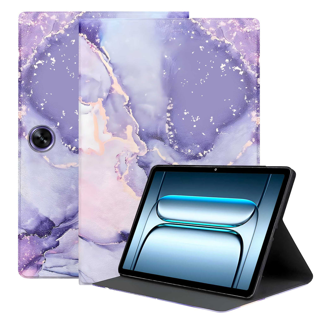ProElite Book Cover Case for OnePlus Pad Lite 11 inch Cover, Smart flip case Book Cover for OnePlus Pad Lite 11 inch Tablet [Support Auto Sleep Wake Feature], Marble Purple